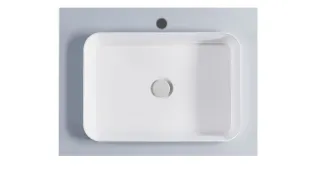 Тумба с раковиной Astra-Form Фрейм 4631177715198 70 см голубой матовый